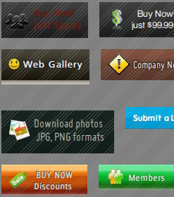 Photoshop Nav Buttons Html Slider Bar