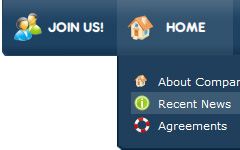html flat select Html Xp Menu