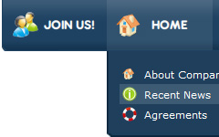 javascript menu examples Menu Xp Style