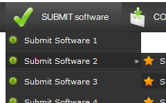 Buttons Transparent Html Code Drop Down Menu