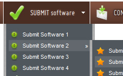 dynamic javascript menu Setting Submit Buttons Style
