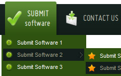 menus en paginas web Css Popup Navigation