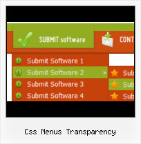 Css Menus Transparency Javascript Horizontal Tabs