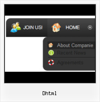 Dhtml Le menu versent le Web d'emplacement