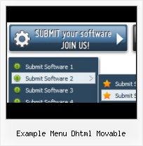 Example Menu Dhtml Movable Javascript flottant de menu