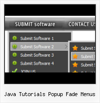 Java Tutorials Popup Fade Menus How To Make A Drop Down Navigation Bar