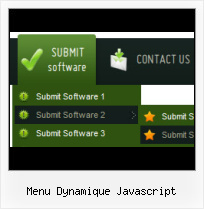 Menu Dynamique Javascript Horizontal Dhtml Menu Fade