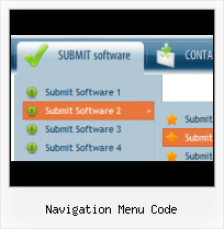 Navigation Menu Code Menu Slide Template