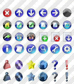 Standard Buttons On XP Vista Web Link Buttons