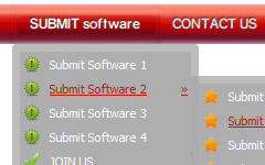 web application navigation HTML Click Image Buttons